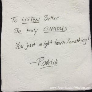 Patrick Thean - Paper Napkin Wisdom