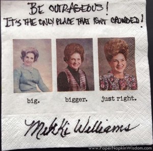 Mikki Williams - Paper Napkin Wisdom