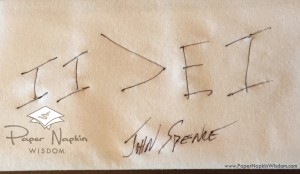 John Spence - Paper Napkin Wisdom