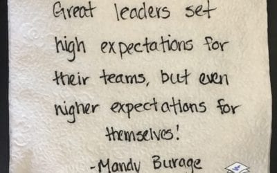 Leading Behind the Scenes Ep. 6: Great Leaders Set High Expectations – Mandy Burage