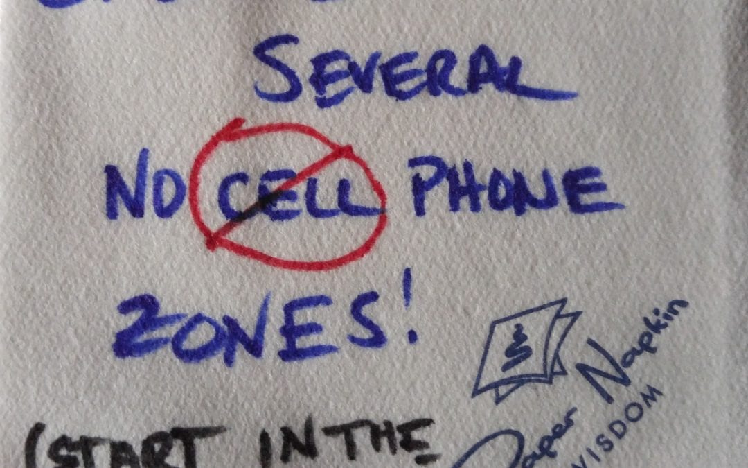 TA# 25: Create (Several) No Cell Phone Zones