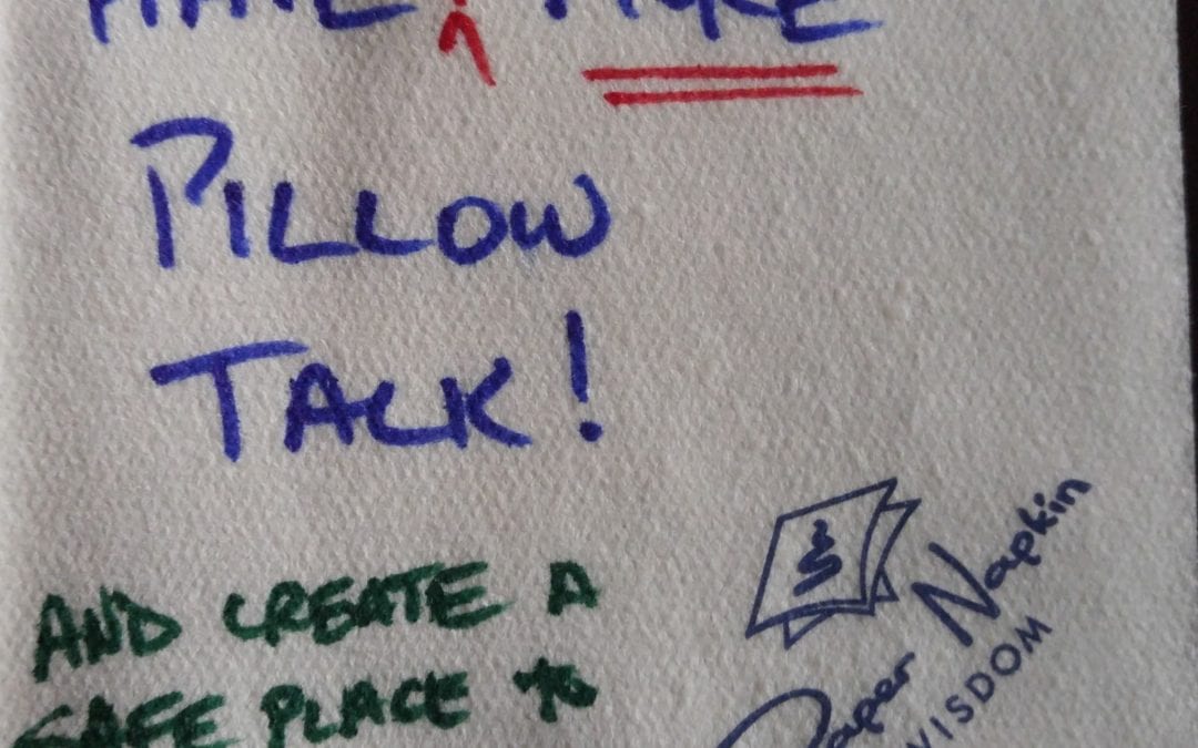 Taking Action #26: Have More Pillow Talk